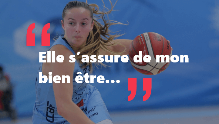 Ambitious Player Agency la clé de notre relation de travail agent sportif de basketball FFBB FIBA NBA Saint-Malo Bretagne France Mondial - Témoignage Elle s'assure de mon bien être